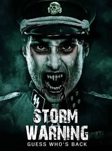 Storm Warning undead officer portrait with the line Guess Who’s Back